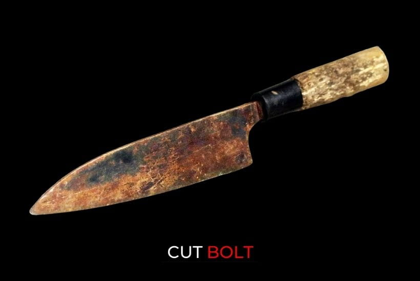 Rust can ruin a carbon steel knife, take care of your knife so it doesn't get rust