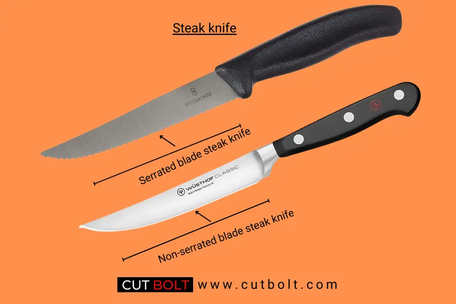 Steak knife blades