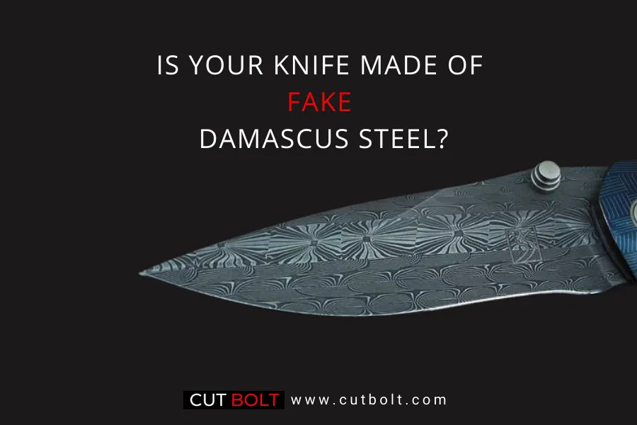 Real vs Fake Damascus Steel