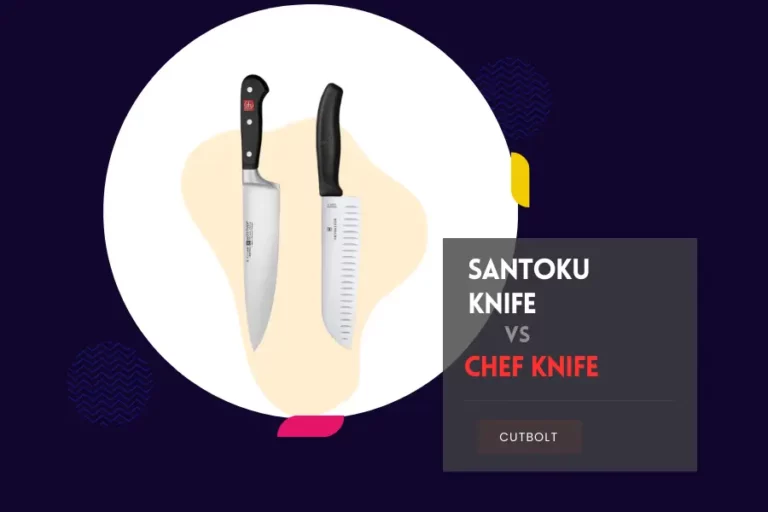 Santoku knife vs Chef knife - the differences