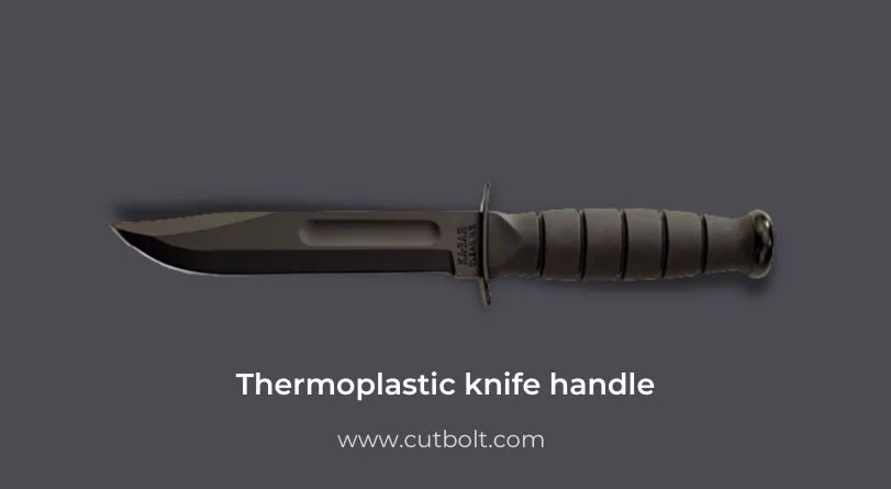 Thermoplastic knife handle