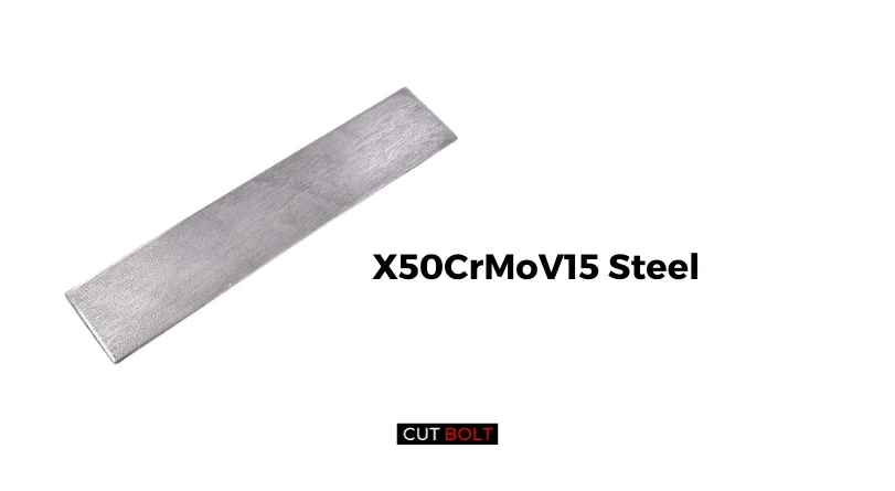 What is X50CrMoV15 steel and how good is it as a knife steel?