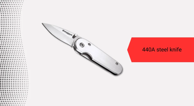 440A steel knife