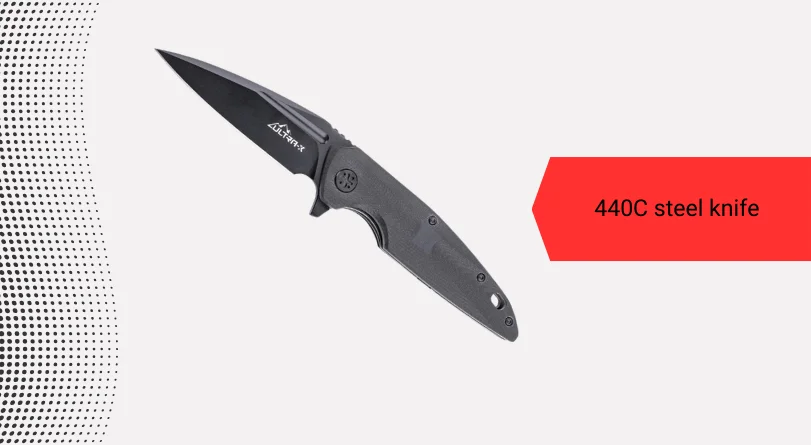 440C steel knife