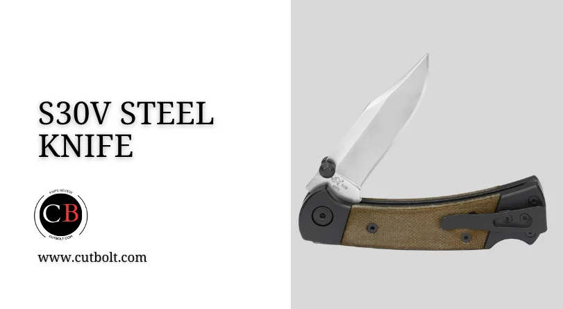 CPM S30V Steel Knife