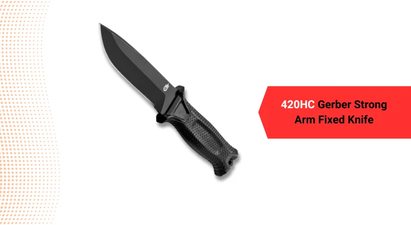 420HC Steel Blade Knife