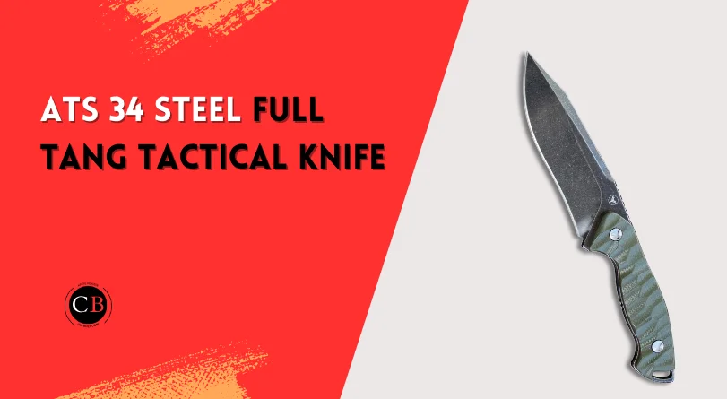 ATS 34 steel full tank tactical knife