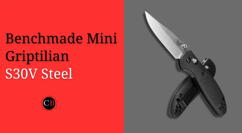 Benchmade - Mini Griptilian CPM S30V Steel EDC Knife