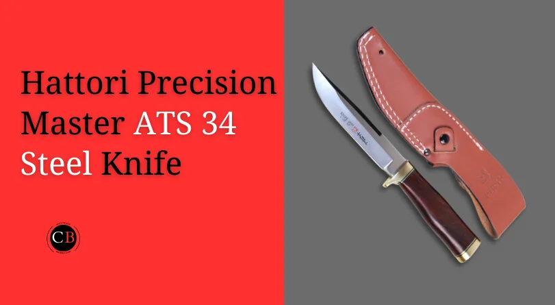 Hattori Precision Master ATS 34 steel knife