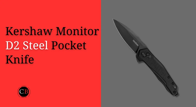 Kershaw Monitor Folding Pocket Knife D2 Steel