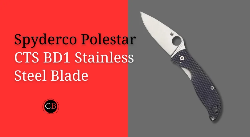Spyderco Polestar CTS BD1 steel knife