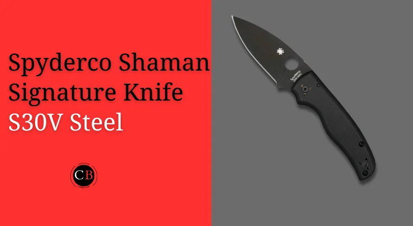 Spyderco Shaman Signature CPM S30V Steel Knife