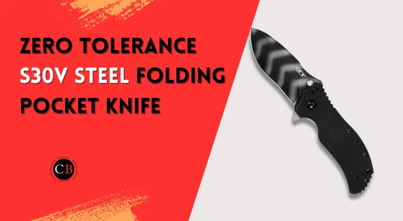 Zero Tolerance S30V Steel Folding Pocket Knife