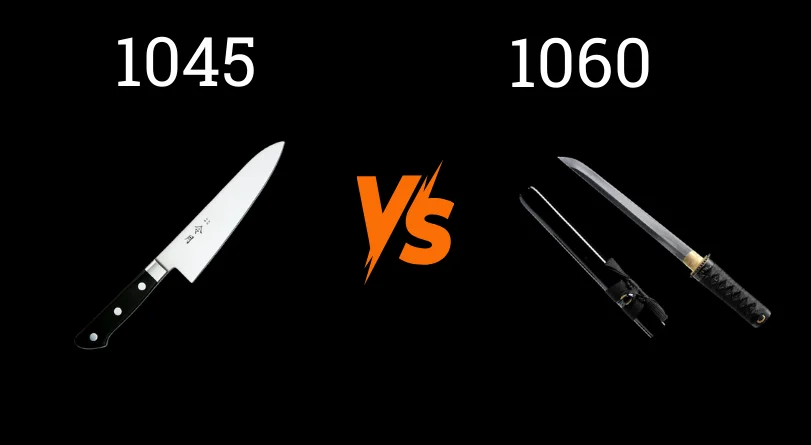 1045 vs 1060 knife steel