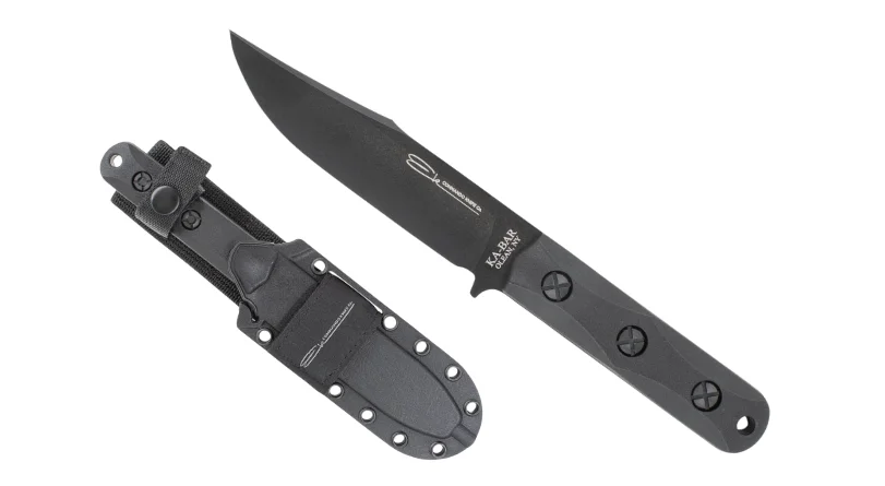 Ka-Bar John Ek Commando Short Clip Point Fixed Blade Knife